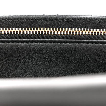 Lambskin Cannage Chain My Dior Daily Chain Pouch Black