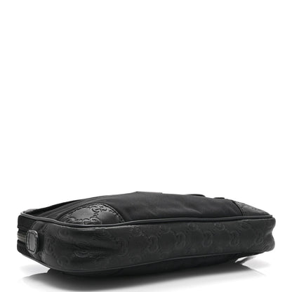 Guccissima Nylon Belt Bag  Black