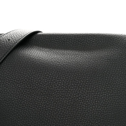 Calfskin Small Mail Bag Bottle Green
