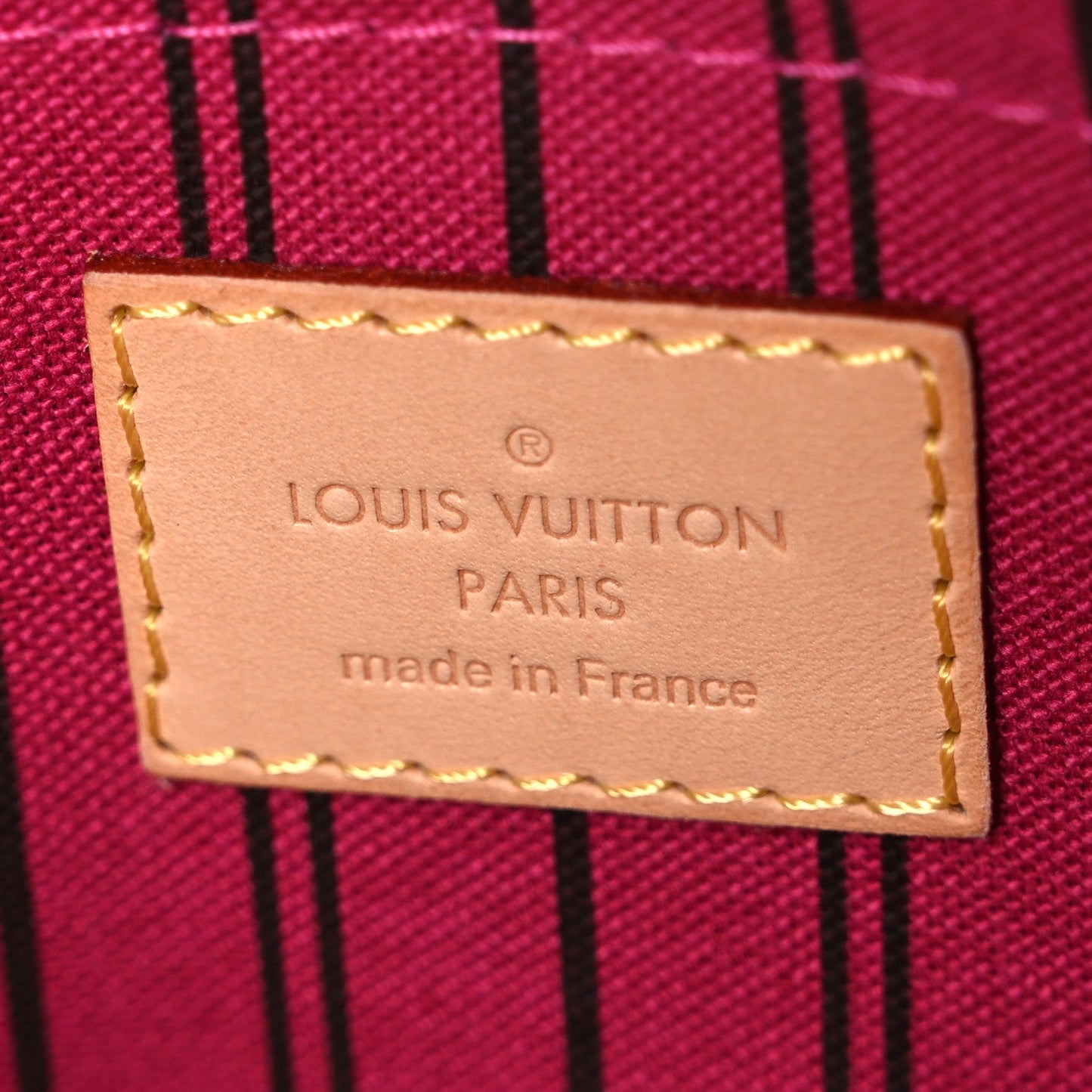 Monogram Neverfull MM GM Pochette Pivoine