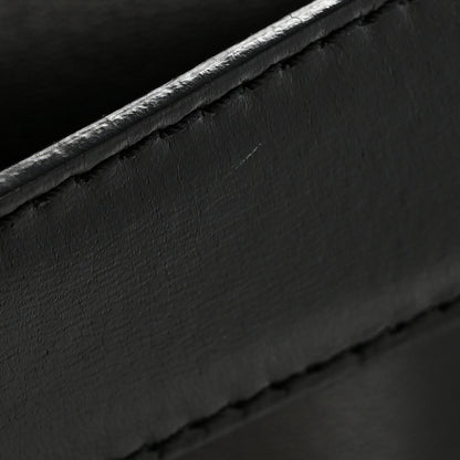 Shiny Lord Calfskin Medium Antigona Black