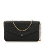 Empreinte Pochette Felicie Chain Wallet Black