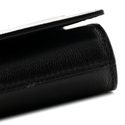 Calfskin Monogram Large Belle De Jour Clutch Black