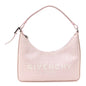 Coated Canvas Logo 4G Embossed Small Moon Cut Out Shoulder Bag Blossom Pink