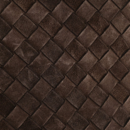 Suede Intrecciato Medium Andiamo Shoulder Bag Fondant