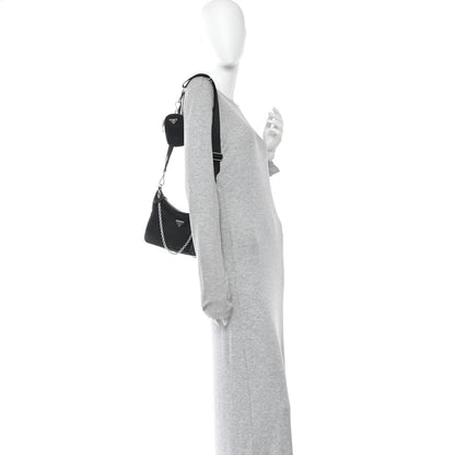 Nylon Re-Edition 2005 Shoulder Bag Black