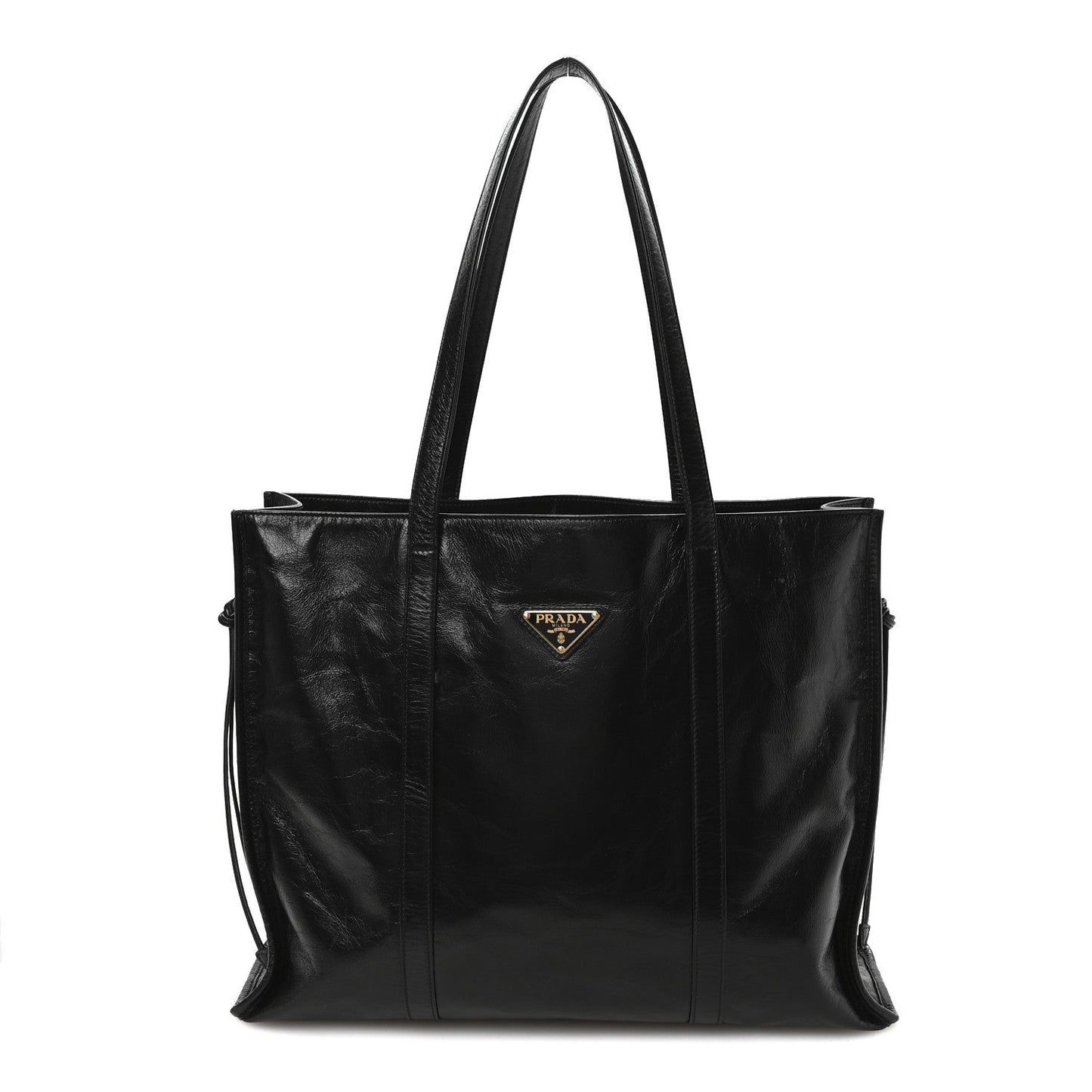 Soft Lux Large Shopping Tote Black