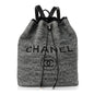 Canvas Large Deauville Backpack Charcoal