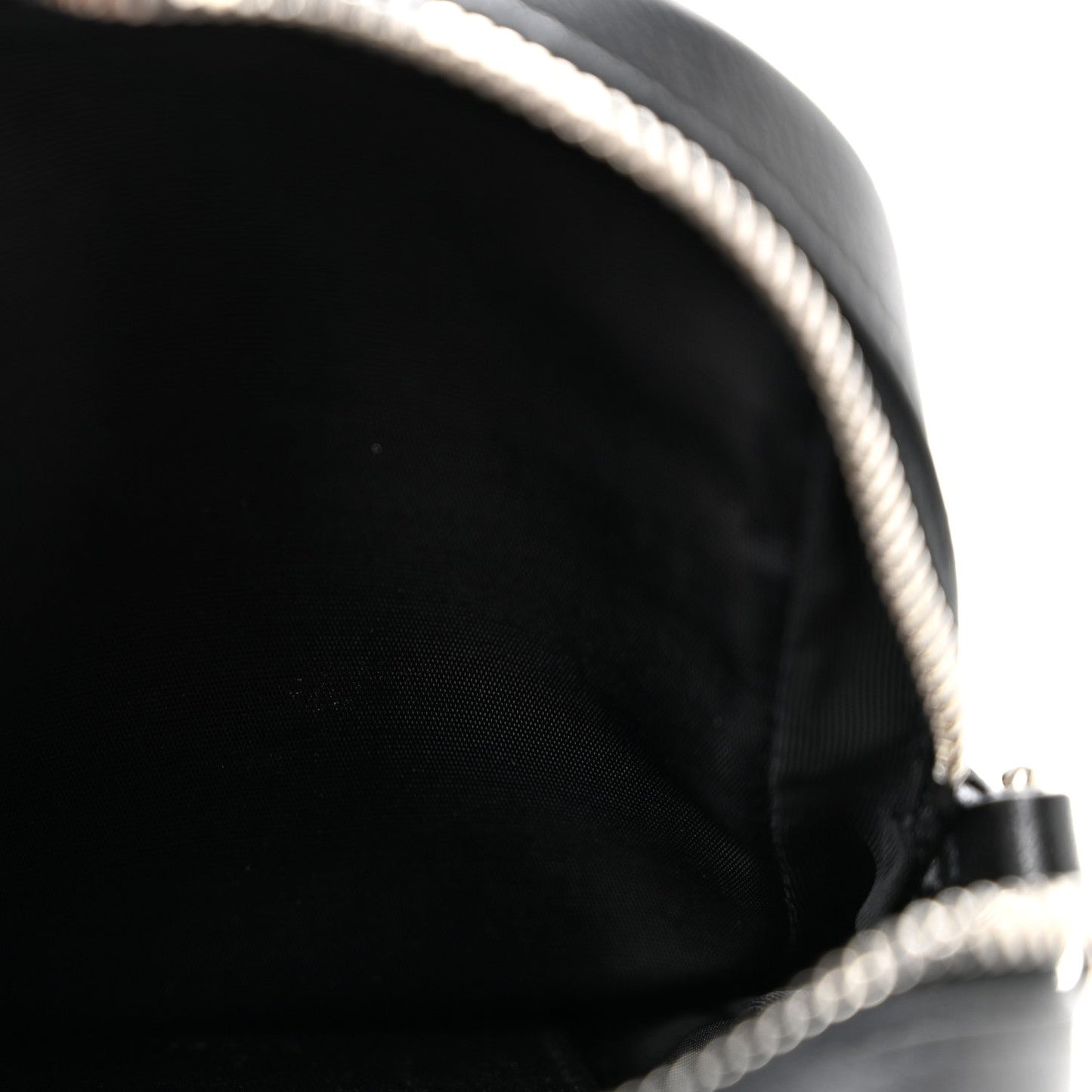 Sakai Be Green Calfskin Diagonal Stitched Mini Blondie Vertical Shoulder Bag Black