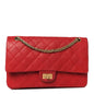 Iridescent Calfskin Quilted 2.55 Reissue 226 Flap Red