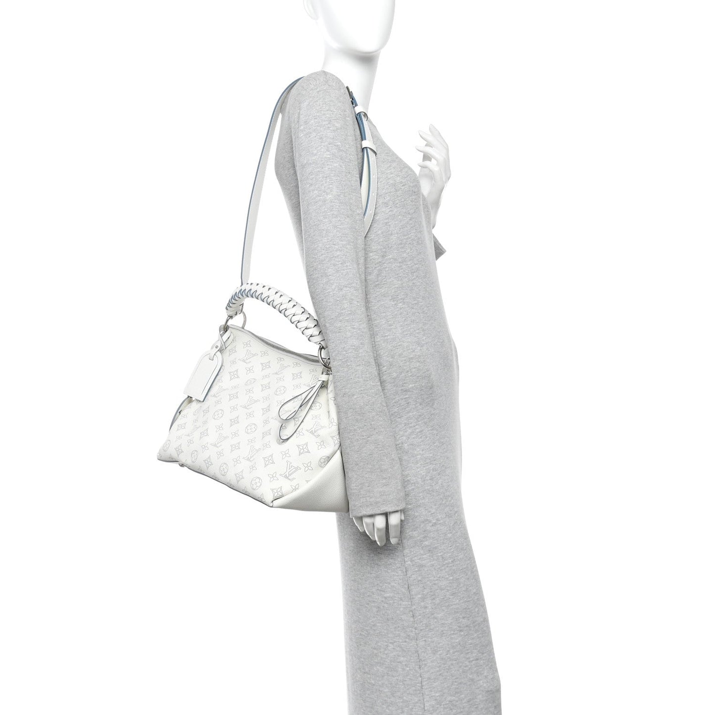 Mahina Beaubourg Hobo MM Snow Orage Blue