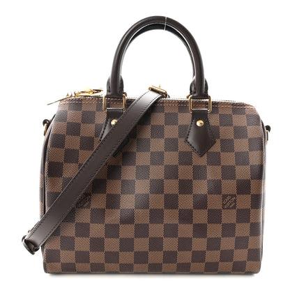 Damier Ebene Speedy Bandouliere 25