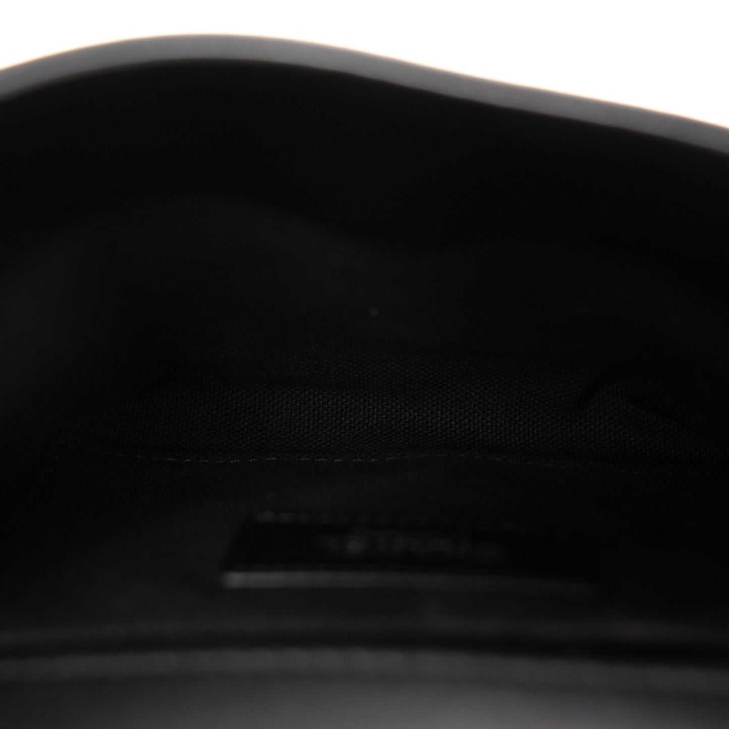 Calfskin Quilted CC Uniform Flap Belt Bag Black