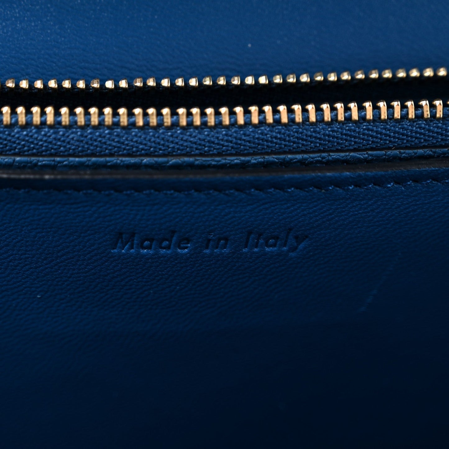 Goatskin Medium Classic Box Flap Bag Deepsea