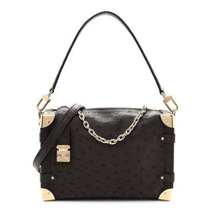 Ostrich Side Trunk MM Marron