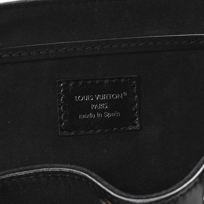 Lambskin Monogram Montsouris Vibe PM Black
