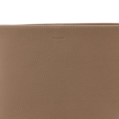 Grained Calfskin Medium N/S Park Tote Dark Taupe