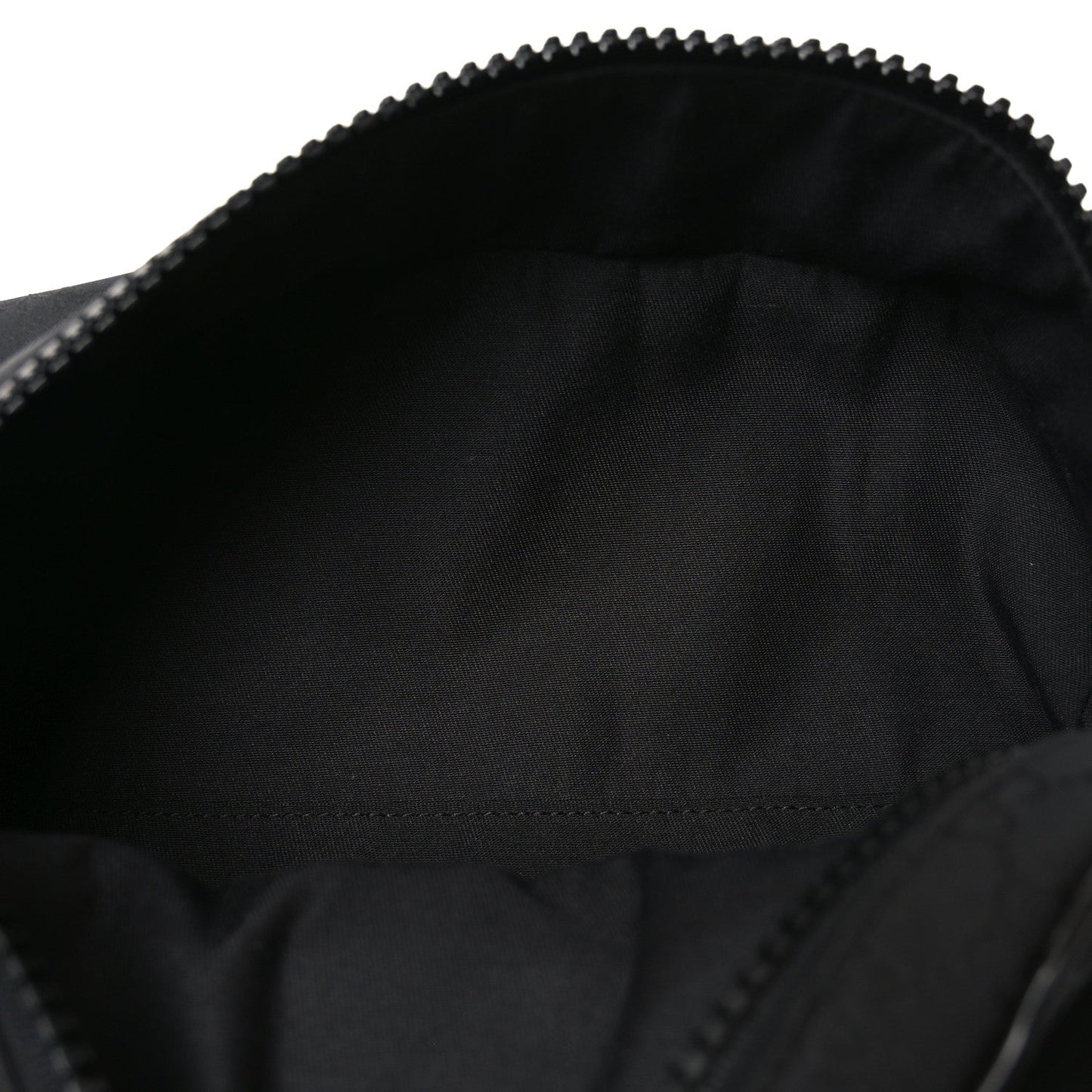 Nylon Monogram Fanny Pack Belt Bag Black