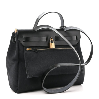 Military Toile Vache Hunter Herbag Zip Retourne 31 PM Black