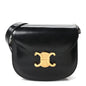 Shiny Calfskin Teen Besace Black