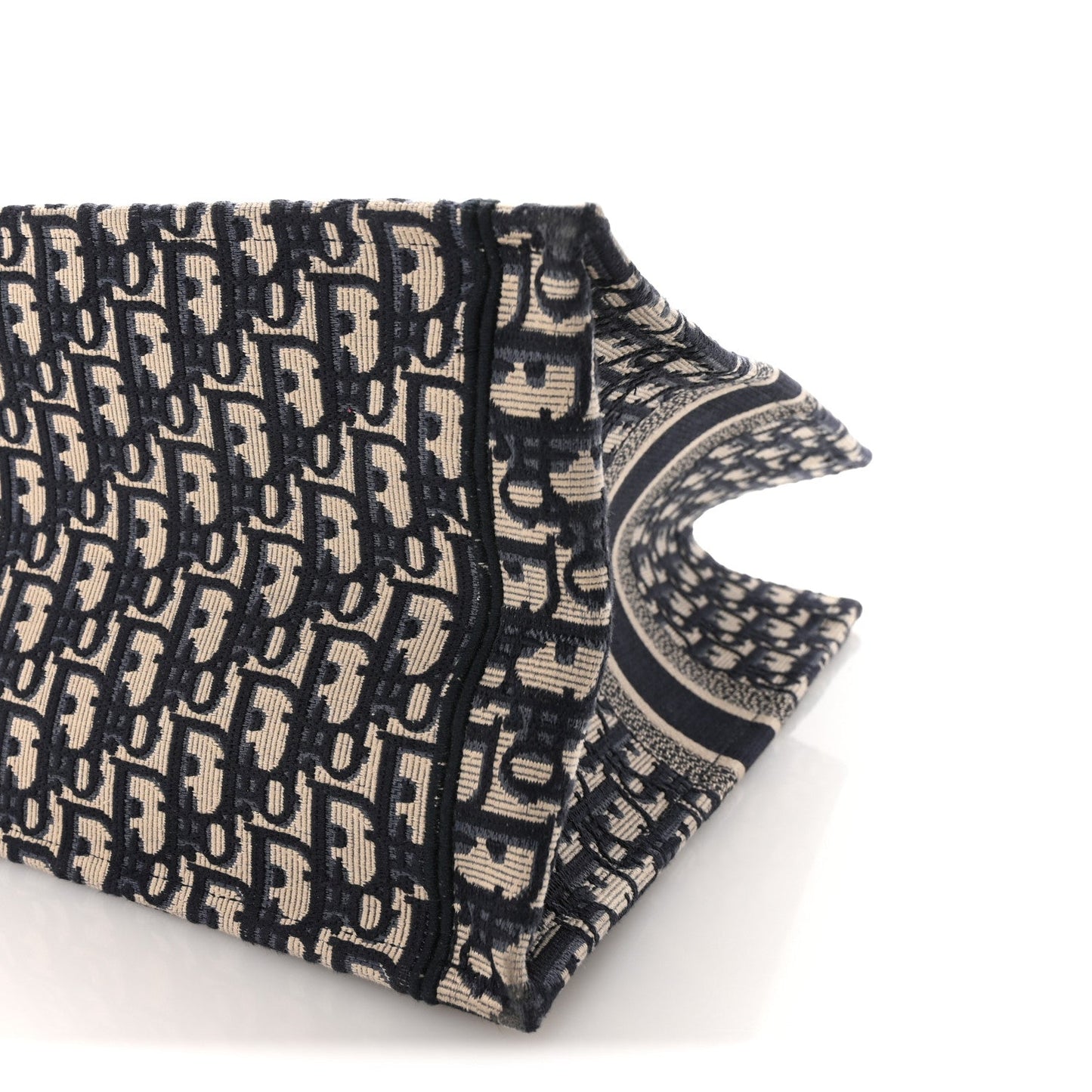 Oblique Large Book Tote Blue Multicolor