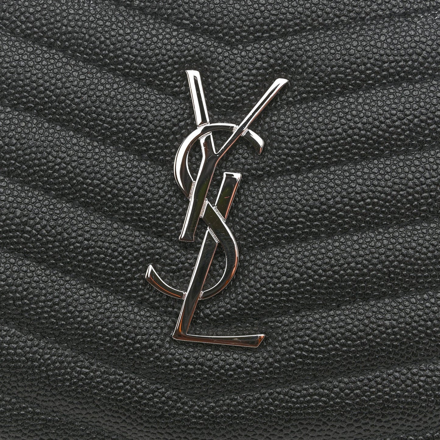 Grain De Poudre Matelasse Monogram Mini Lou Camera Bag Black