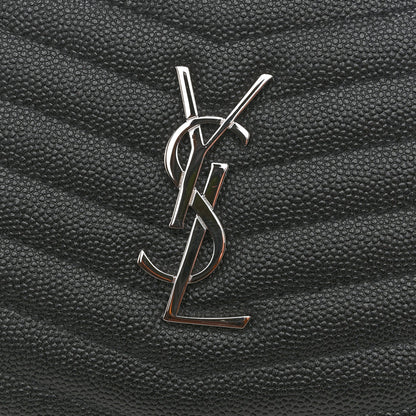 Grain De Poudre Matelasse Monogram Mini Lou Camera Bag Black
