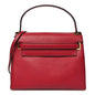 Grained Calfskin Medium My Rockstud Frame Bag Rosso Valentino