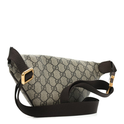 GG Supreme Monogram Web Small Ophidia Belt Bag Beige Ebony New Acero