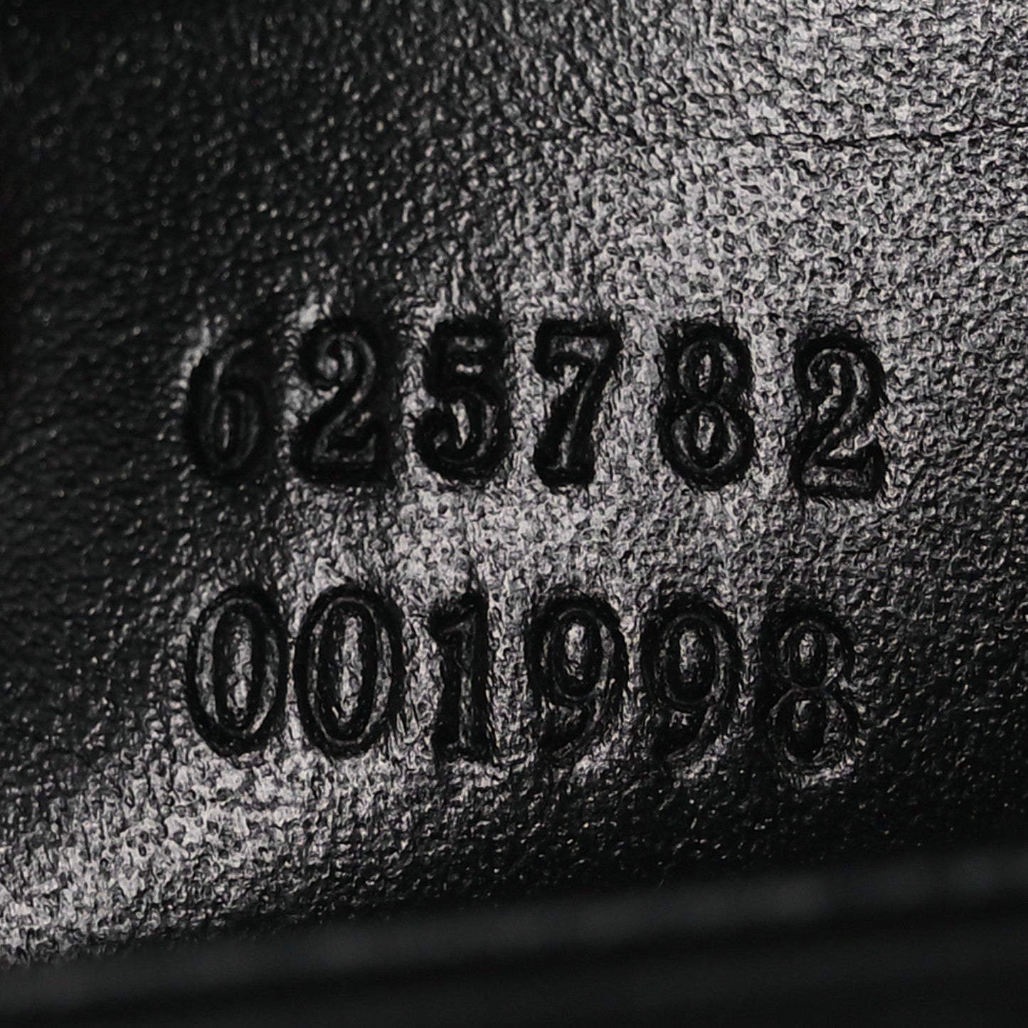 Calfskin GG Tennis Embossed Messenger Bag Black