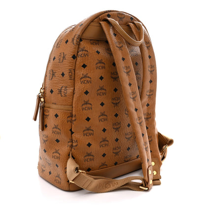 Visetos Studded Medium Dual Stark Backpack Cognac