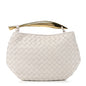 Nappa Intrecciato Sardine Bag Chalk
