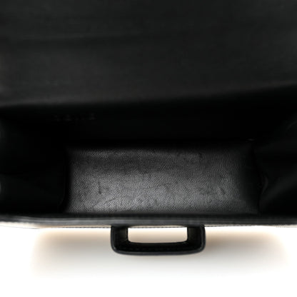 Calfskin Small Barcelona Shoulder Bag Black