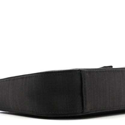 Satin Le 5 A 7 Mini Hobo Black