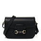 Arabella Calfskin Horsebit 1955 Shoulder Bag Black