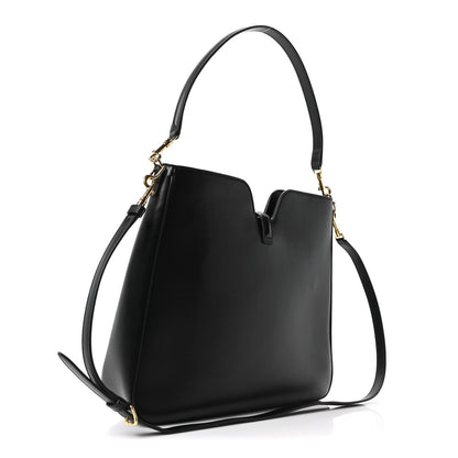 Smooth Calfskin Medium Camille 16 Soft Bag Black