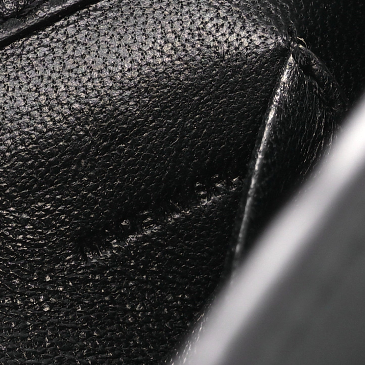 Calfskin Small Nile Bracelet Minaudiere Bag Black