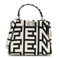 X MARC JACOBS Nappa Mini Peekaboo I SEE U Satchel Black White