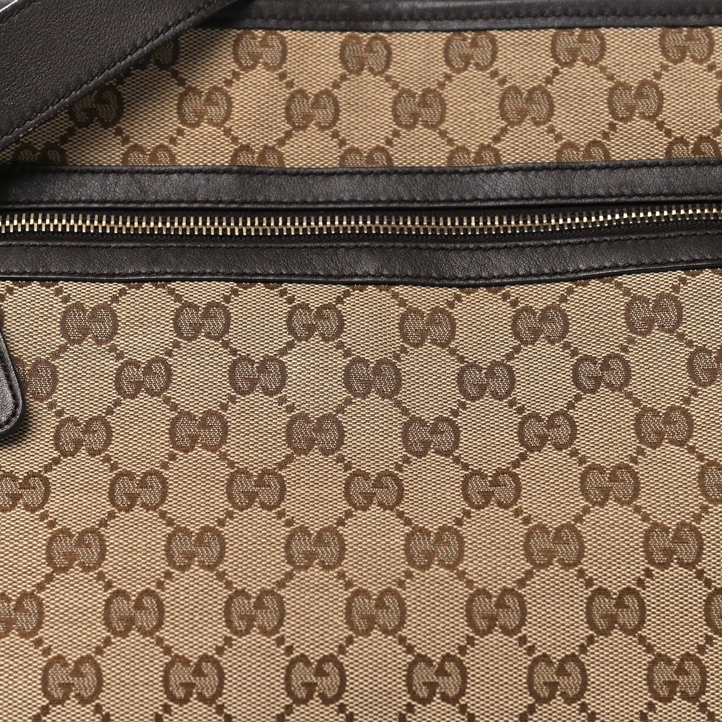 Monogram Messenger Bag Dark Brown