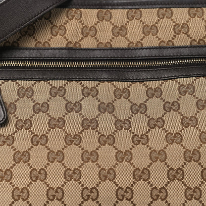 Monogram Messenger Bag Dark Brown
