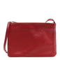 Lambskin Large Trio Crossbody Bag Red