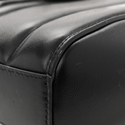 Lambskin XS Lock Antigona Shoulder Bag Black