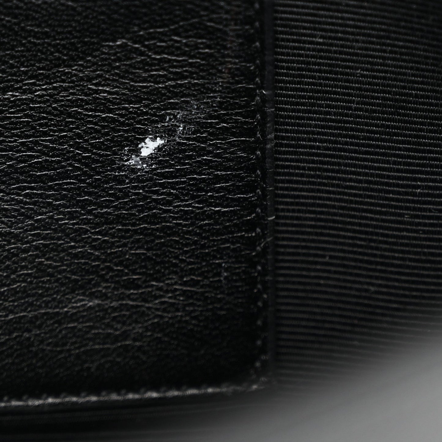 Grain De Poudre Monogram Cassandre Clutch Black