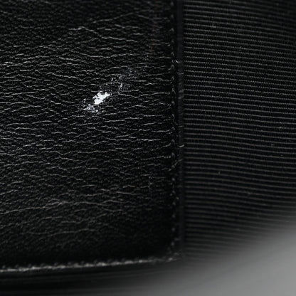 Grain De Poudre Monogram Cassandre Clutch Black