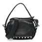 Primal Lambskin Mini Ricco Shoulder Bag Black