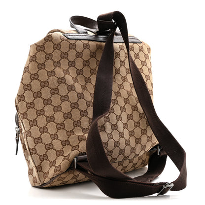 Monogram Backpack Dark Brown