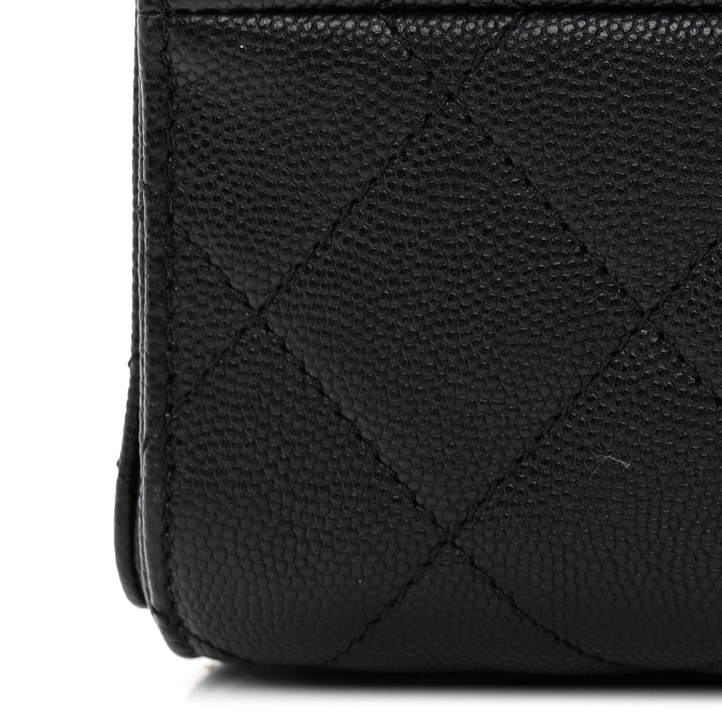 Caviar Quilted Small Chanel 25 Handbag Black