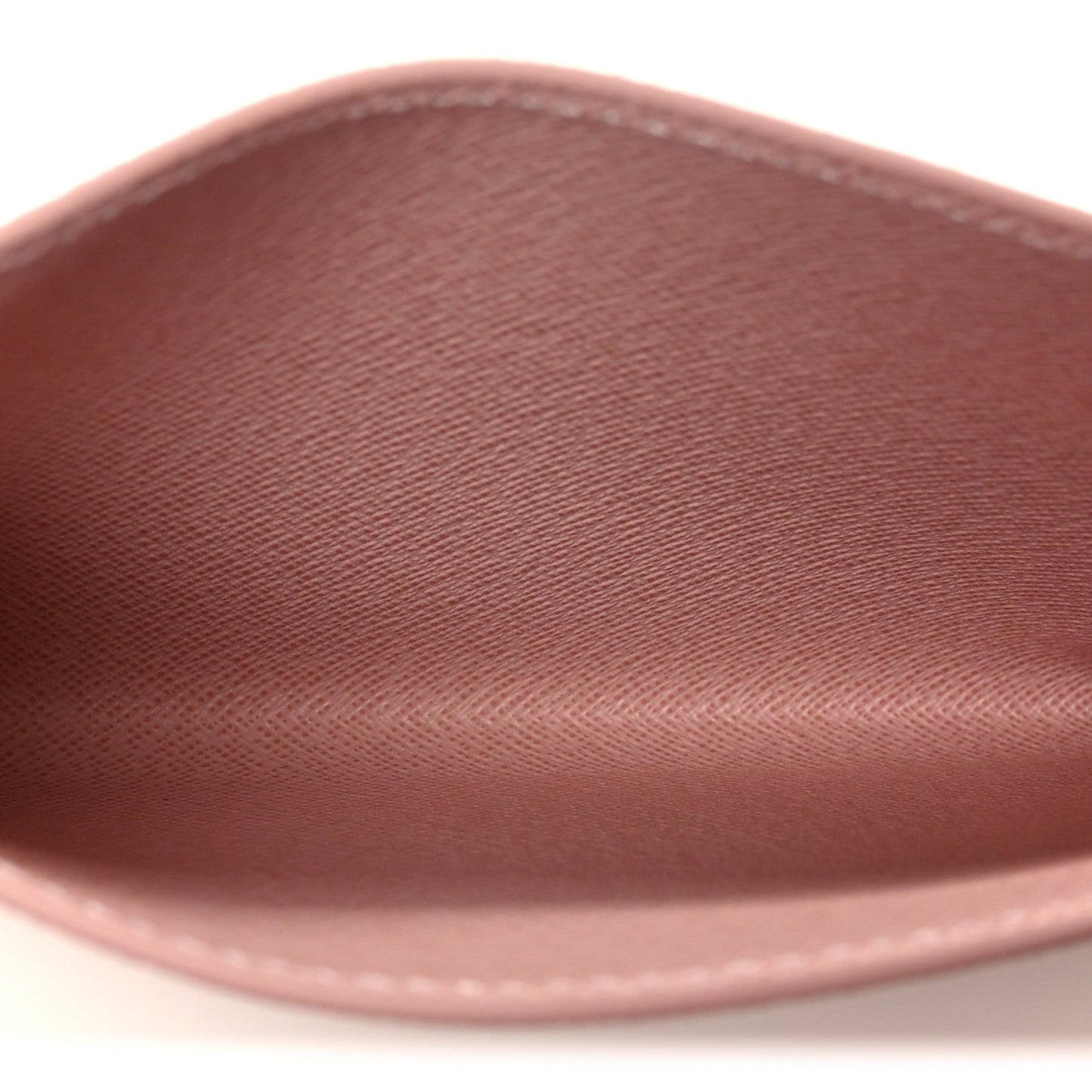 Damier Azur Pochette Felicie Chain Wallet Rose Ballerine
