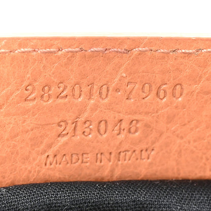 Agneau Giant 12 Rose Gold Hardware Velo Rose Blush
