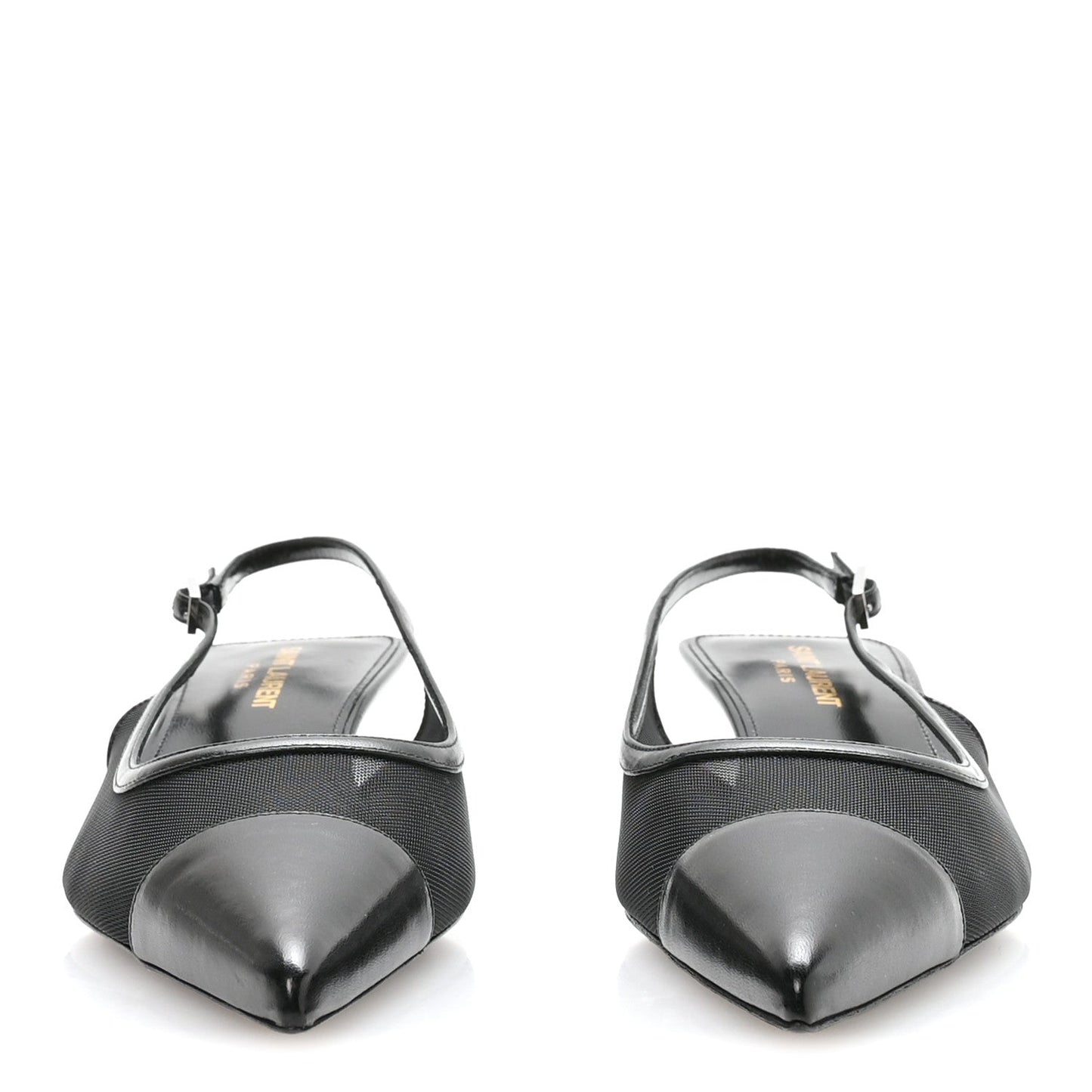 Mesh Oxalis Slingback 30 Pumps 38 Black